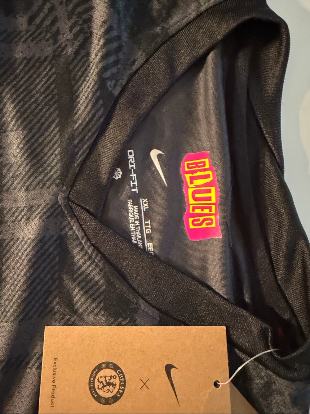 NWT Nike | Cole Palmer Chelsea FC Anthracite 24-25 Third Football Soccer Jersey - Picture 3 of 11